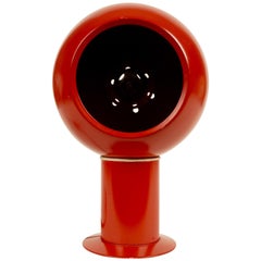 Vintage Magnetic Ball Table Lamp from 1970s