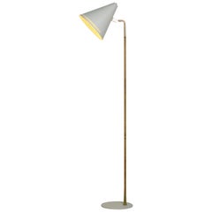 Paavo Tynell Floor Lamp, Taito Oy Finland Model K10-10 1940s, Signed