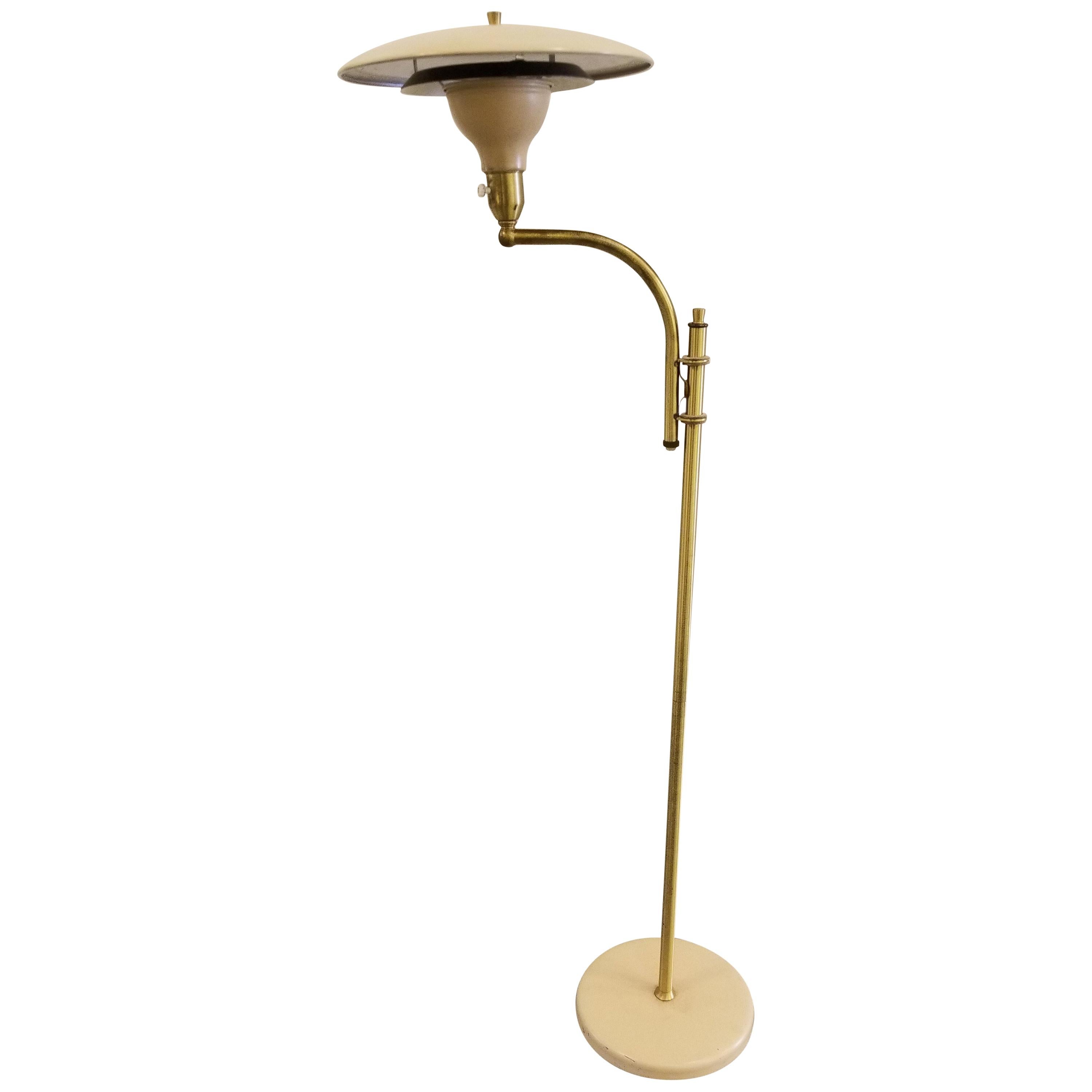 Floor Lamp by M. G. Wheeler Sight Light For Sale