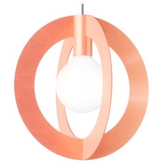 Diaradius 34, Contemporary Pendant Lamp, Copper