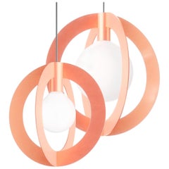 Diaradius, Contemporary Pendant Lamps, Copper