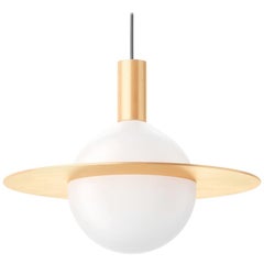 Orbis 40, Contemporary Pendant Lamp, Brass