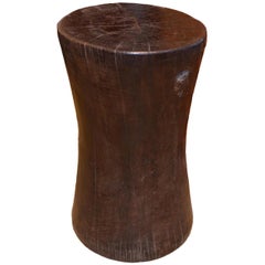 Andrianna Shamaris Solid Mahoni Wood Side Table or Stool