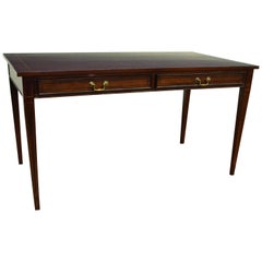 Custom Mahogany Regency Style Writing Desk by Leighton Hall