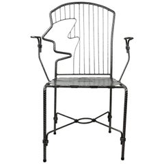 Folk Art Rebar Armchair