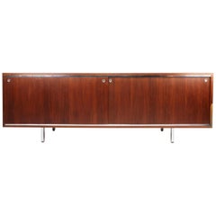 Vintage George Nelson for Herman Miller Walnut Executive Office Group Credenza #2