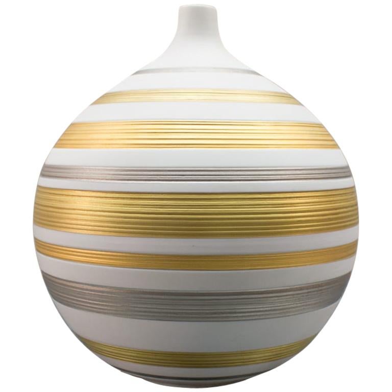 Very Noble and Elegant Vase by Hans Achtziger for Hutschenreuther AG, 1960s