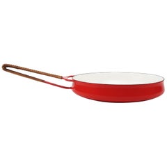 Vintage Red Kobenstyle Pan by Jens Quistgaard for Dansk