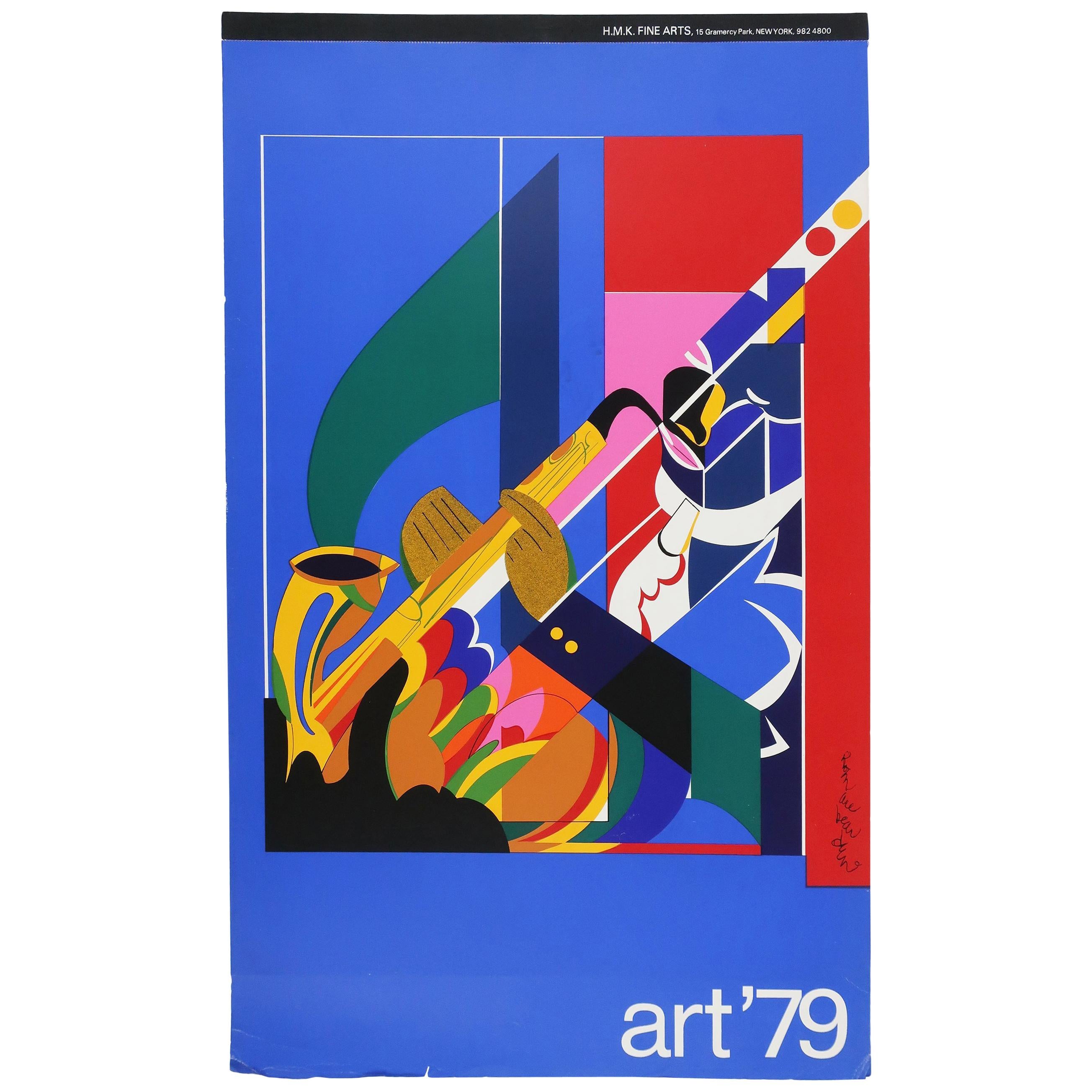 Art 1979 Calendar of Prints by HMK Fine Arts For Sale
