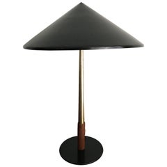 Jo Hammerporg for Fog & Morup Scandinavian Mid-Century Modern Table Lamp, 1950
