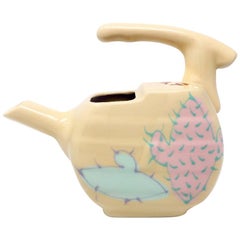 Vintage Studio Pottery Asymetrical Ceramic Watering Can