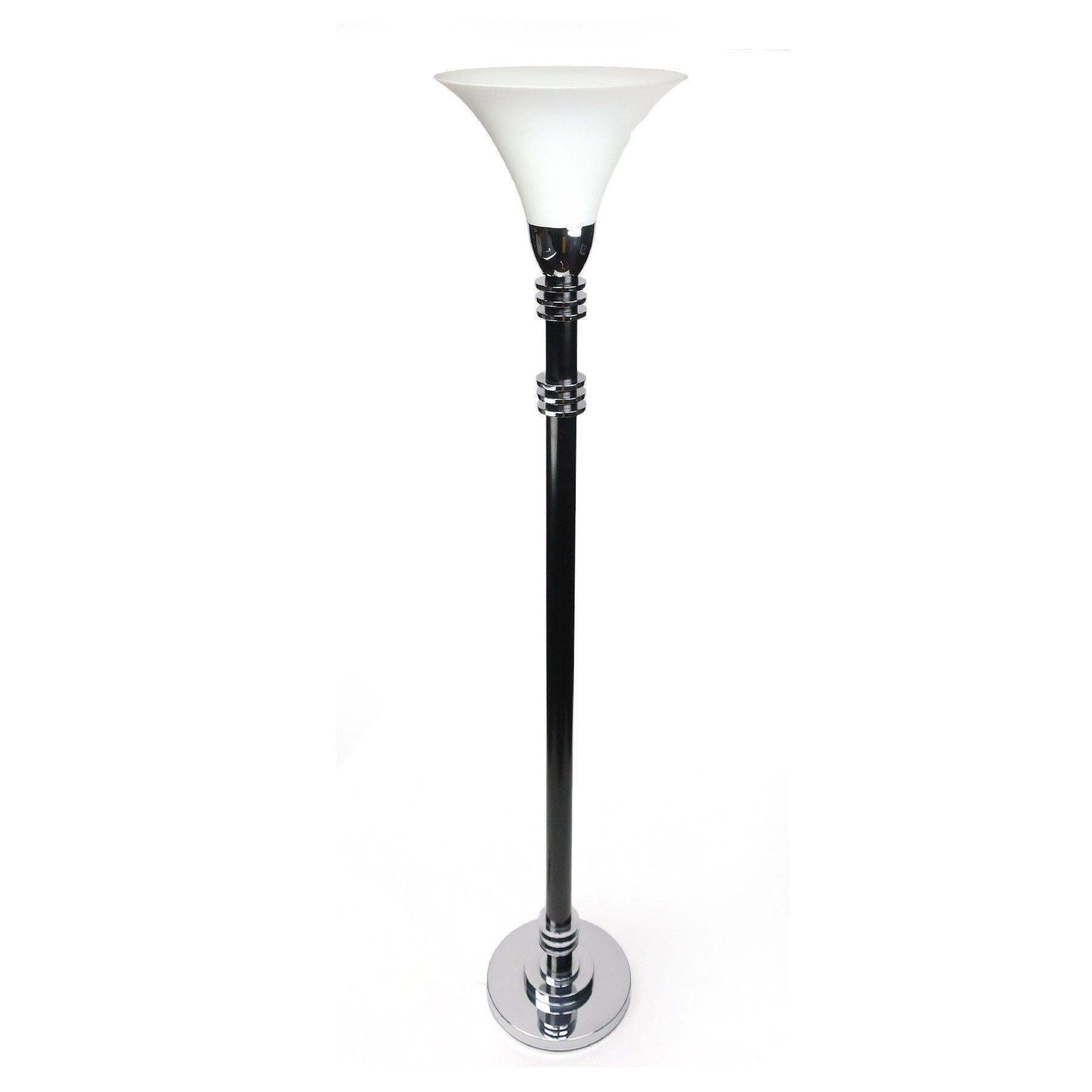 1980s Deco Floor Lamp by Jay Spectre for Paul Hanson For Sale