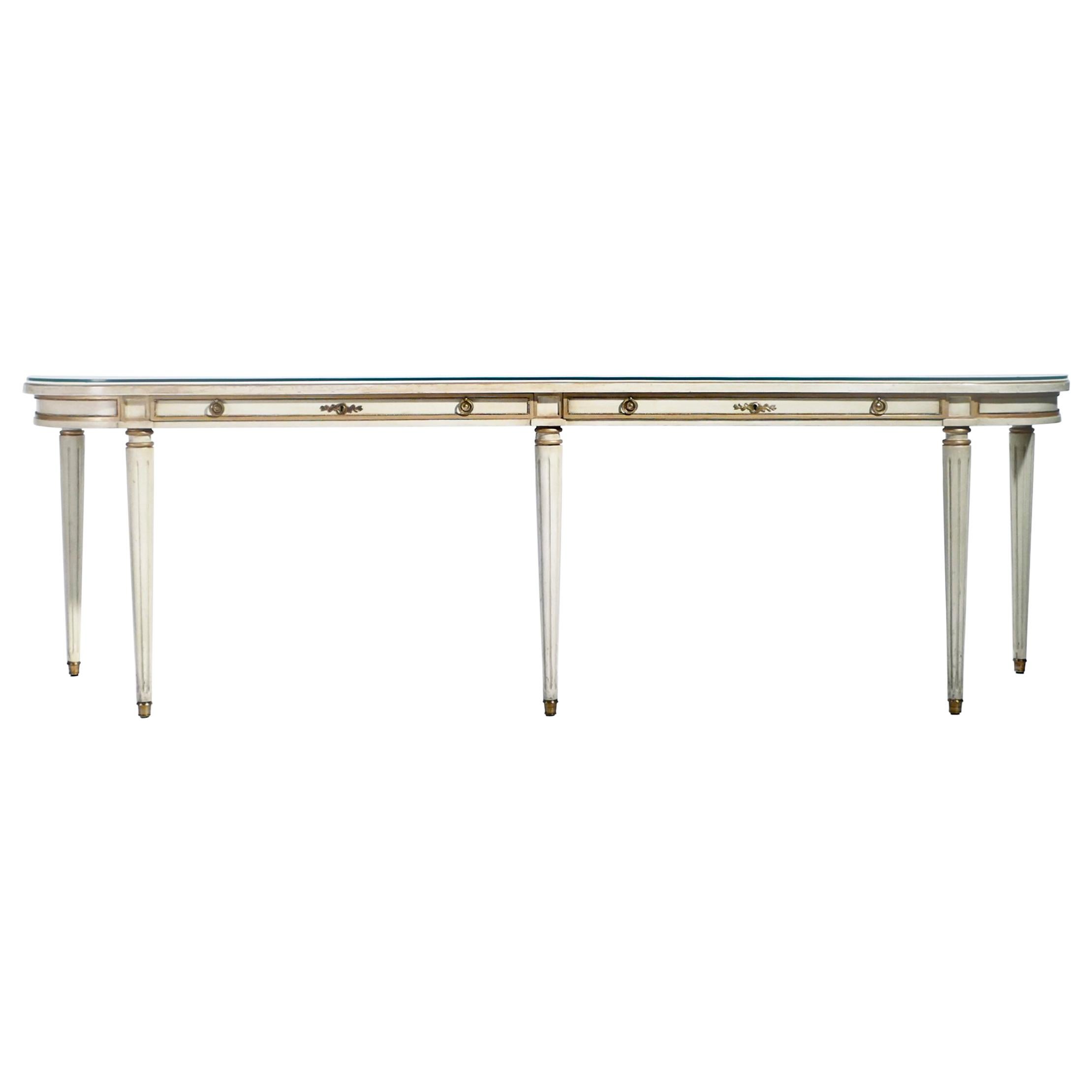 Monumental French Louis XVI Style Console, 1950s