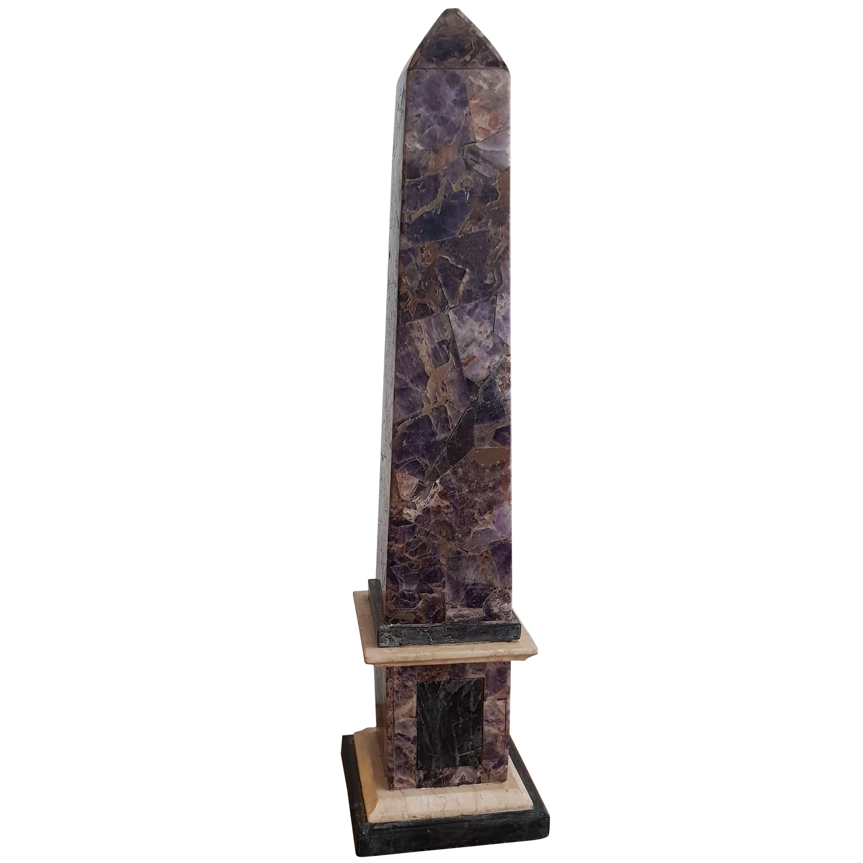 Pair of Blue John Obelisks For Sale