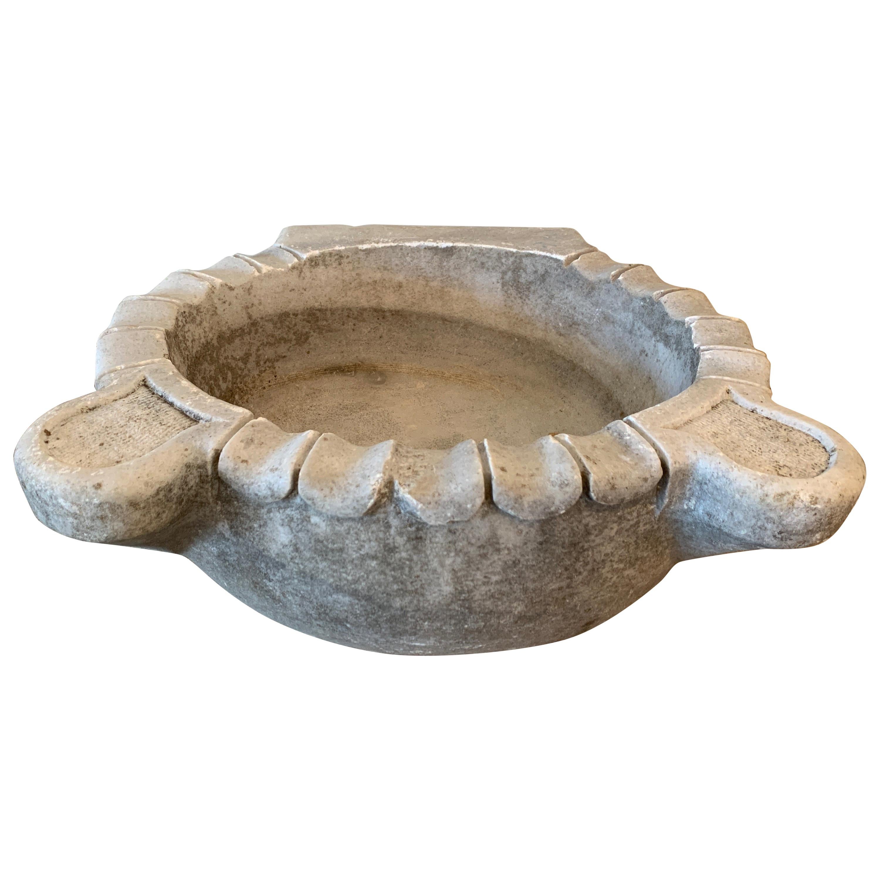 19th Century Marble Sink From Turkey