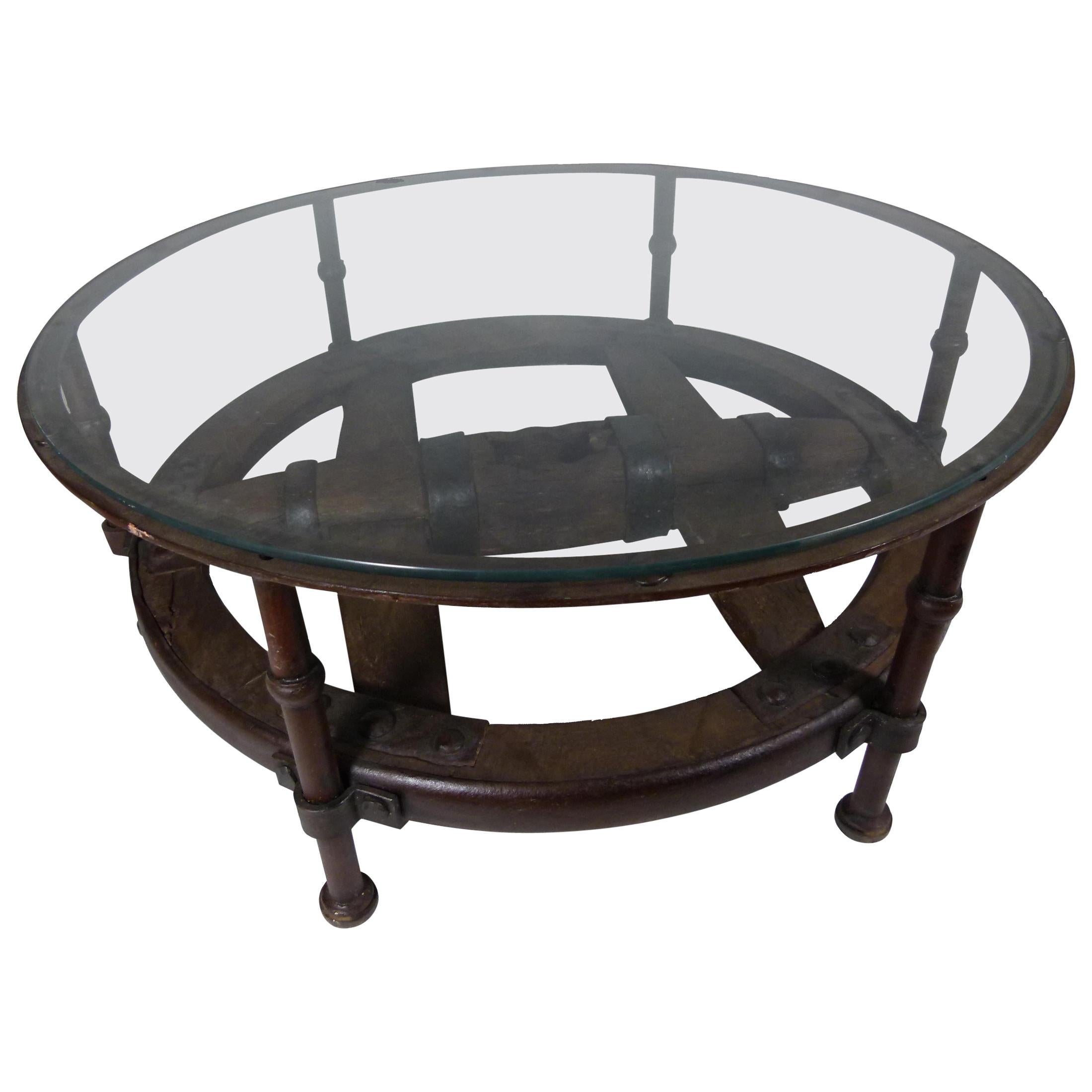 Country  Style Spanish Coffee Side Table. 