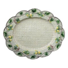 English Pottery Whieldon Type Oval Dish Made in the Mid-18th Century