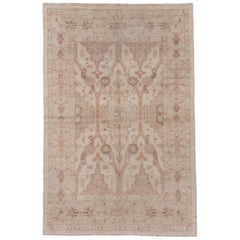 Neutral Persian Design Carpet