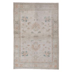 Weicher afghanischer Teppich in Palette, Harshang-Design