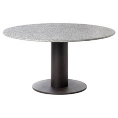 Roda Platter 314 Round Outdoor Stone Top Dining Table
