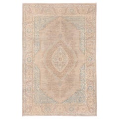Soft Palette Persian Tabriz Carpet