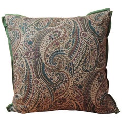 Vintage Cotton Printed Paisley Decorative Pillow