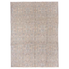 New Persian Kerman Carpet, Neutral