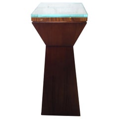 Mid-Century Modern Wood Pedestal