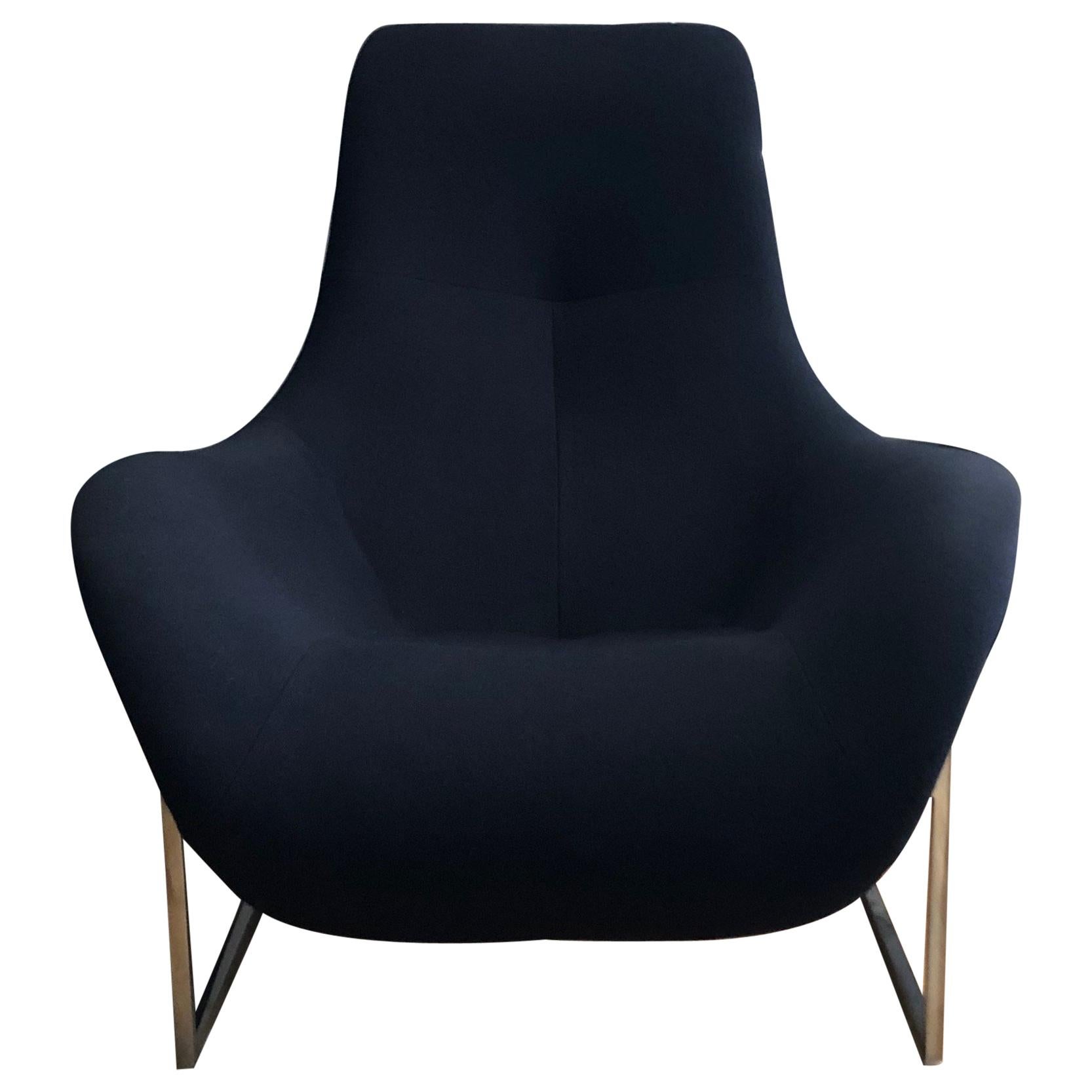 B&B Italia "Mart" Adjustable Lounge Chair by Antonio Citterio For Sale