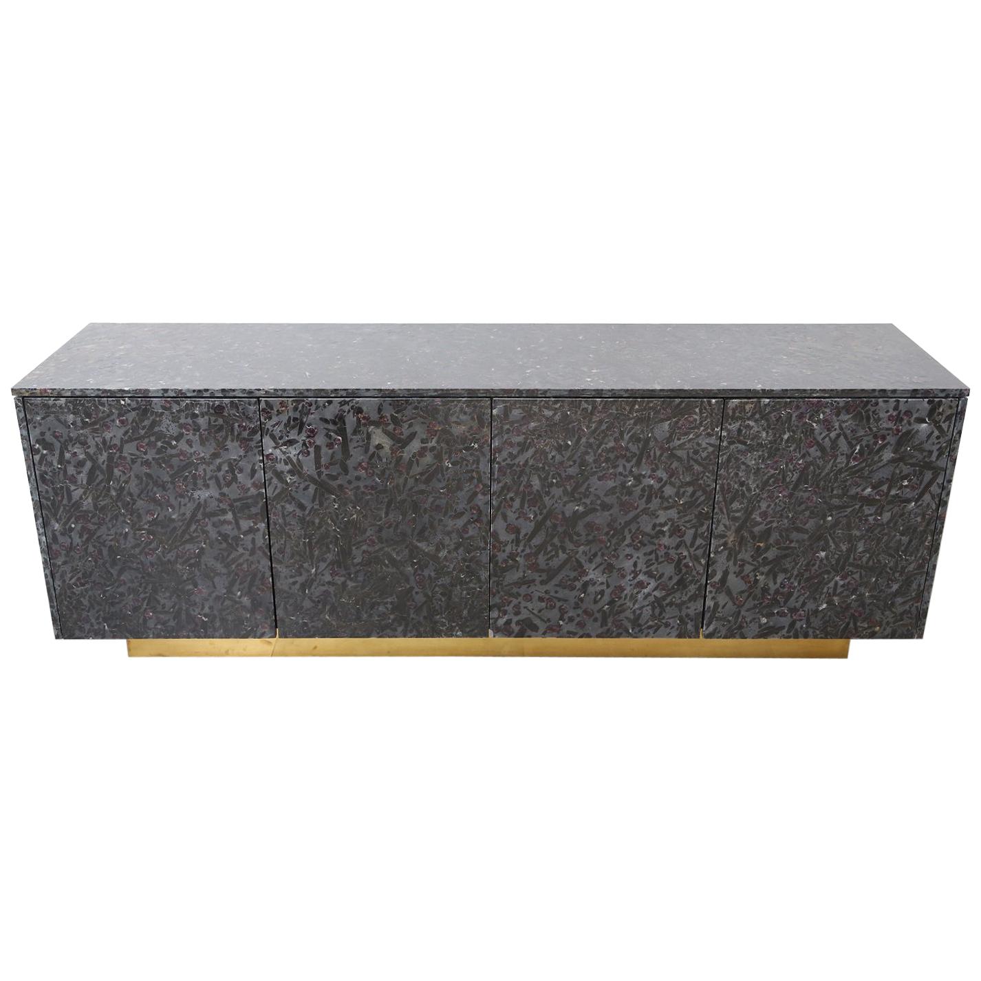 Meteurus 4-Door Console by The Marble House, Handmade in Italy For Sale