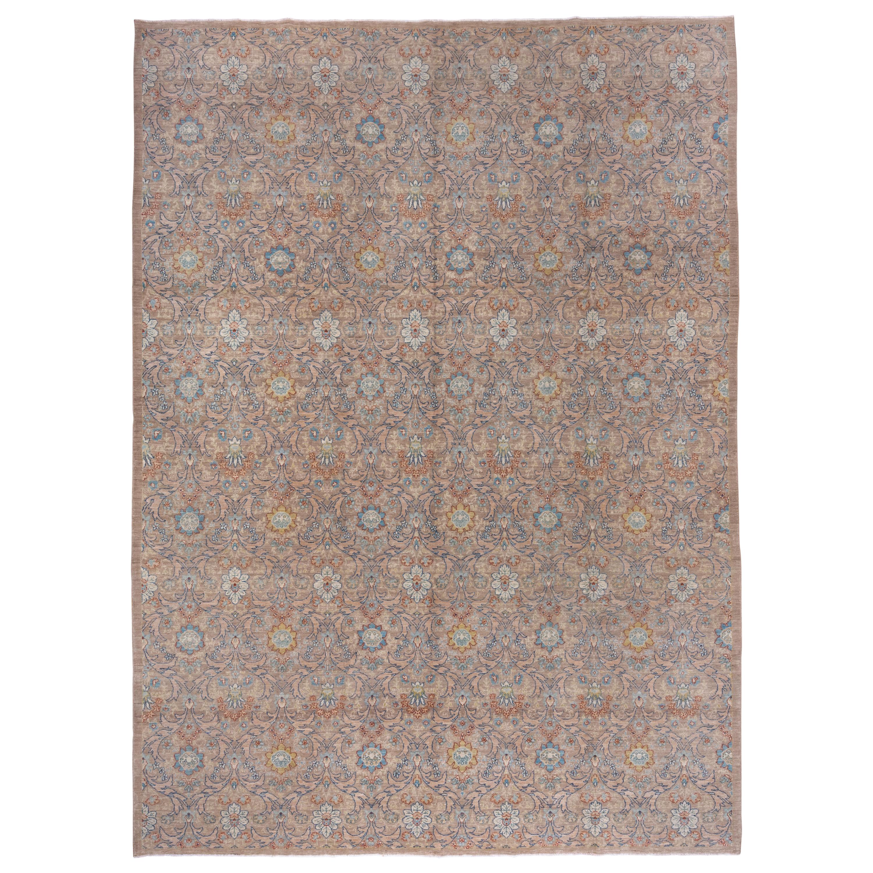 Hand Knotted Modern and Decorative Afghan Carpet For Sale