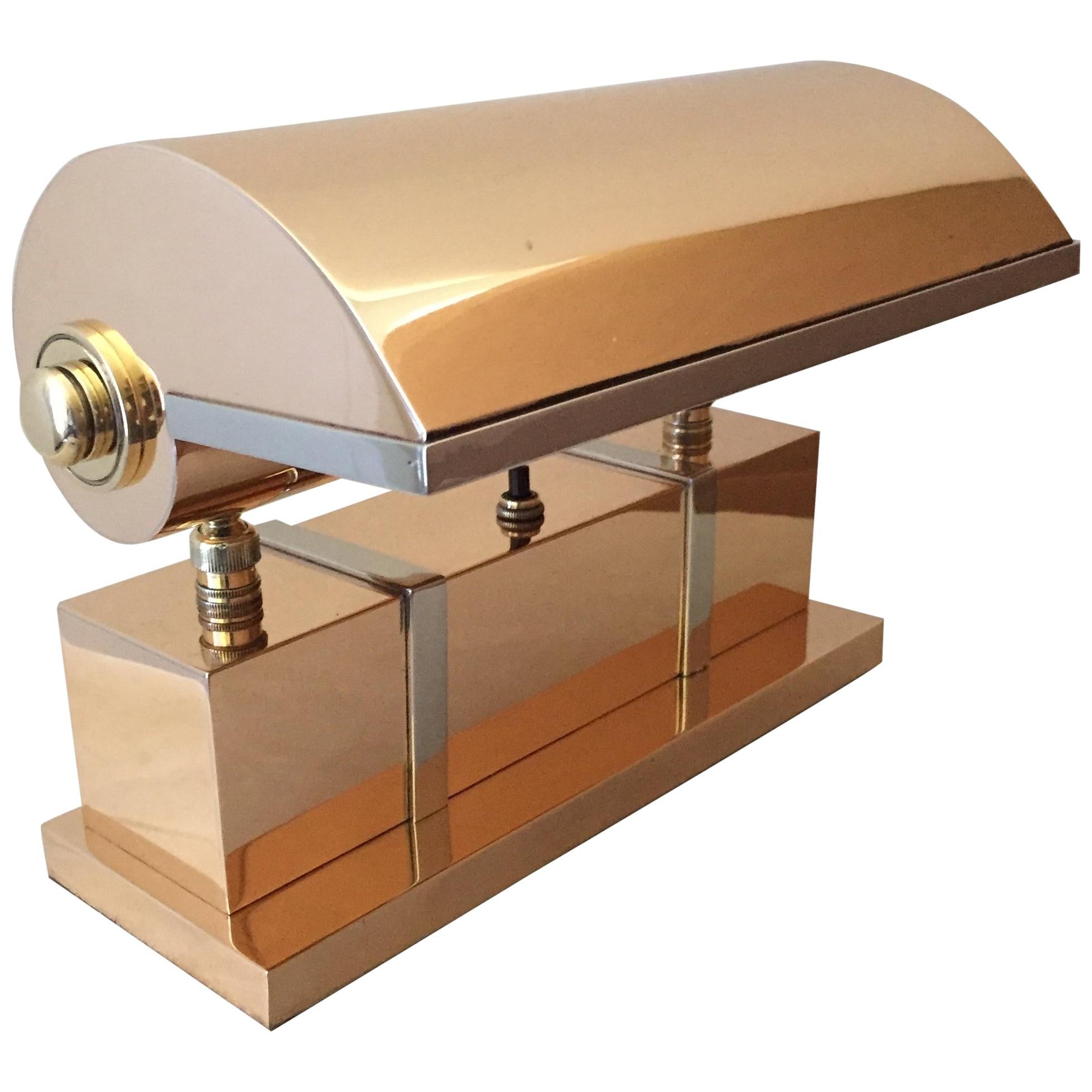art deco bankers desk lamp