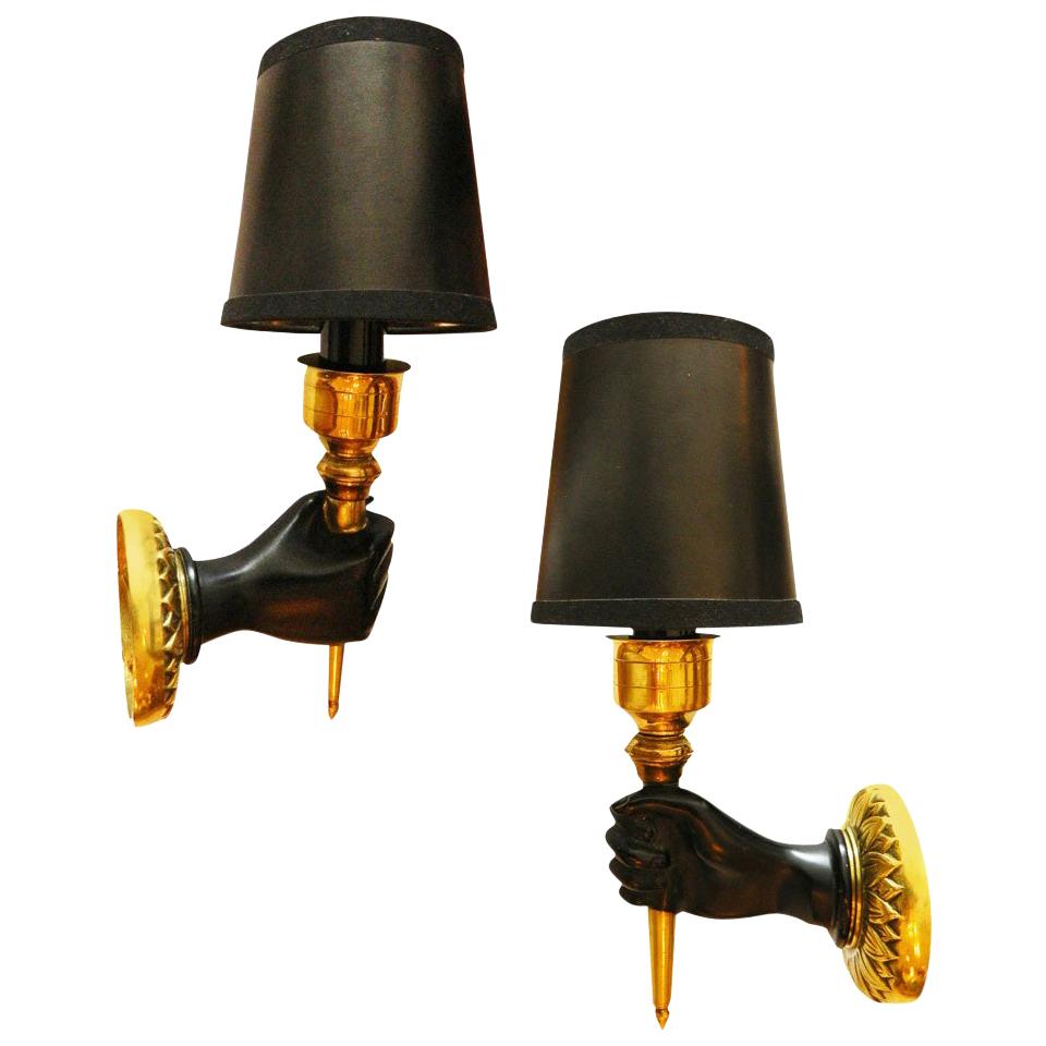 Pair of Arbus Sconces, 4 pairs available For Sale