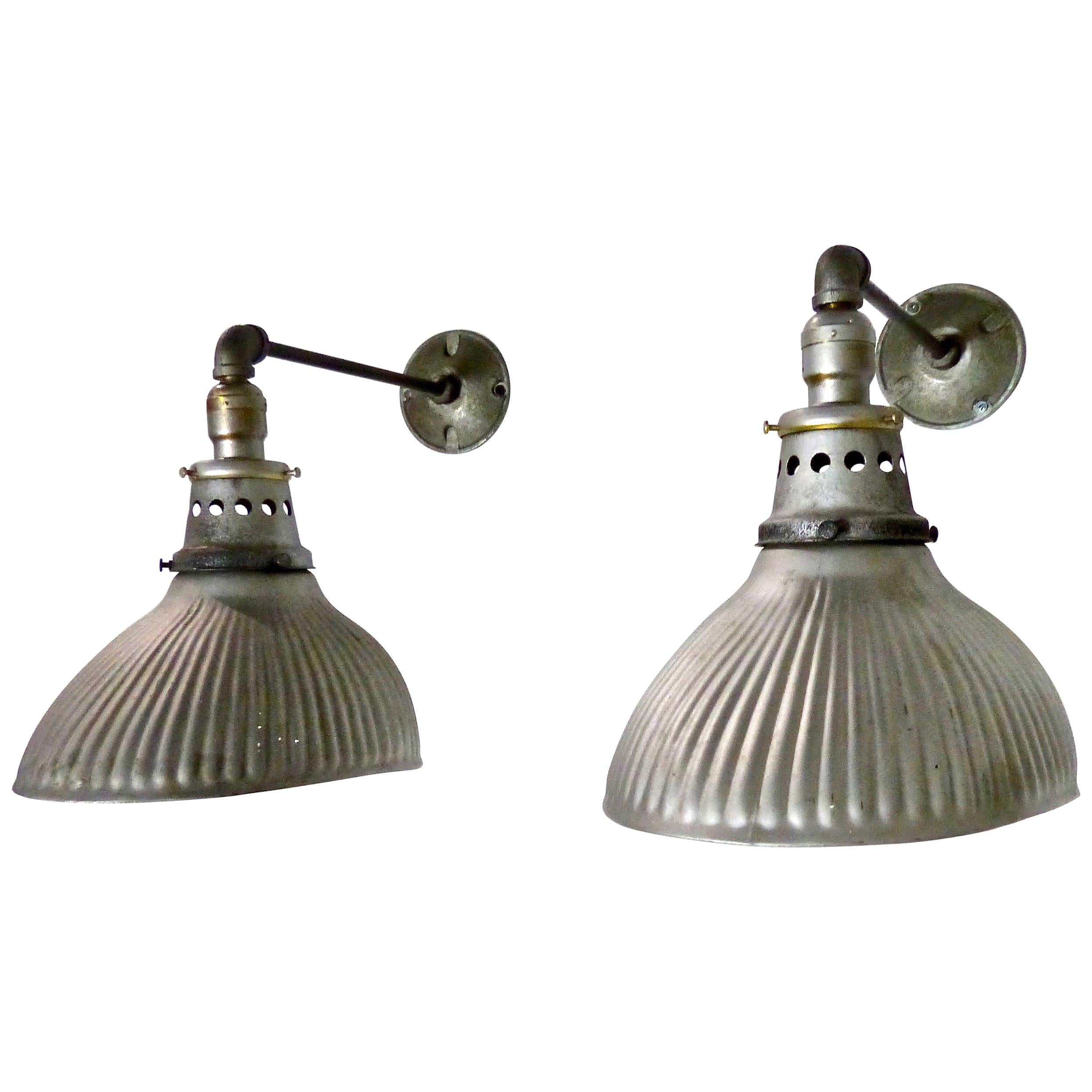 1920s Mercury X-Ray Wall Sconces by Curtis Lighting