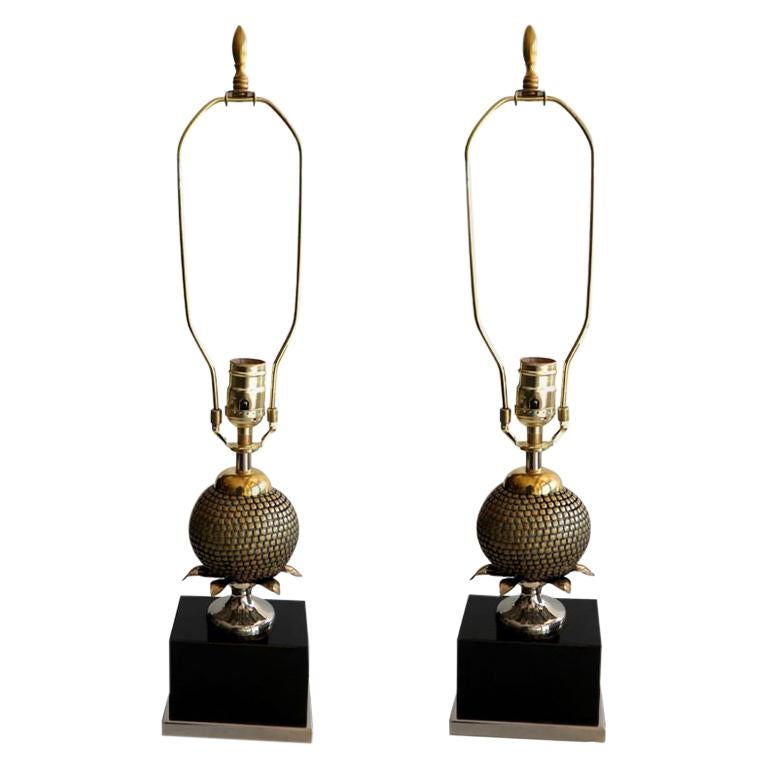 .Pair of  Table Lamps by Maison Charles