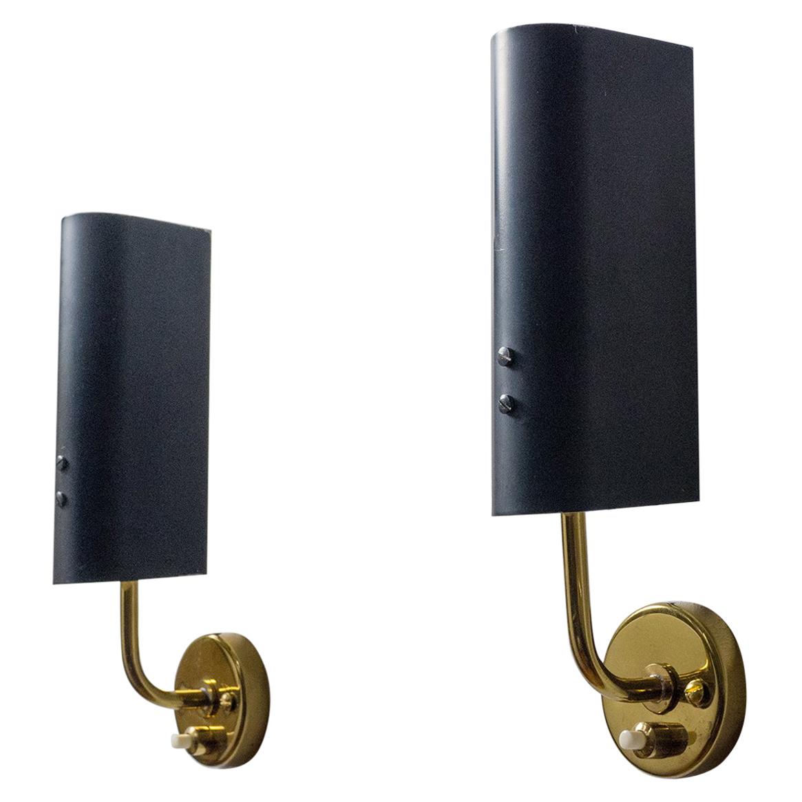 1950s French Modernist Sconces