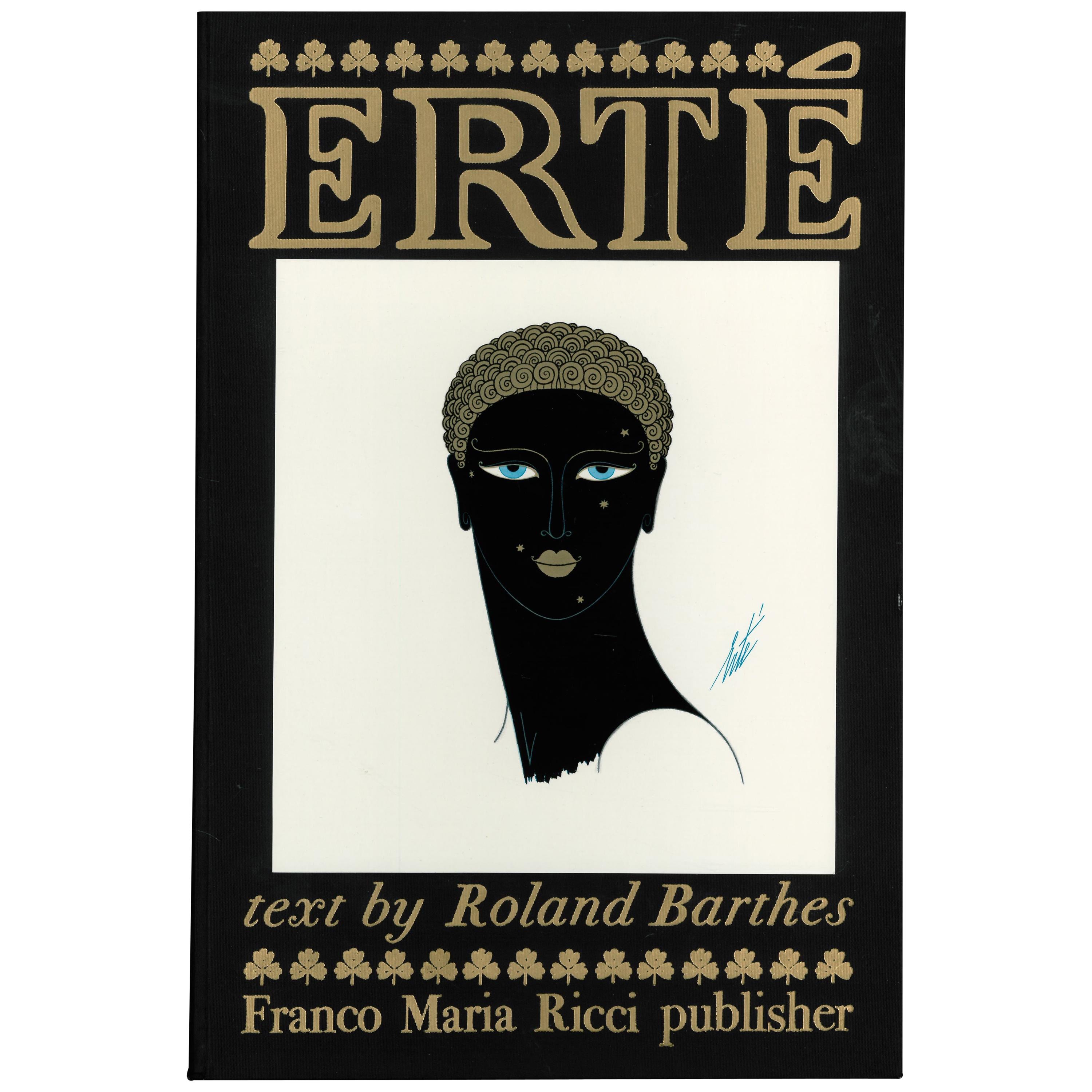 Erte by Roland Barthes (Book) For Sale