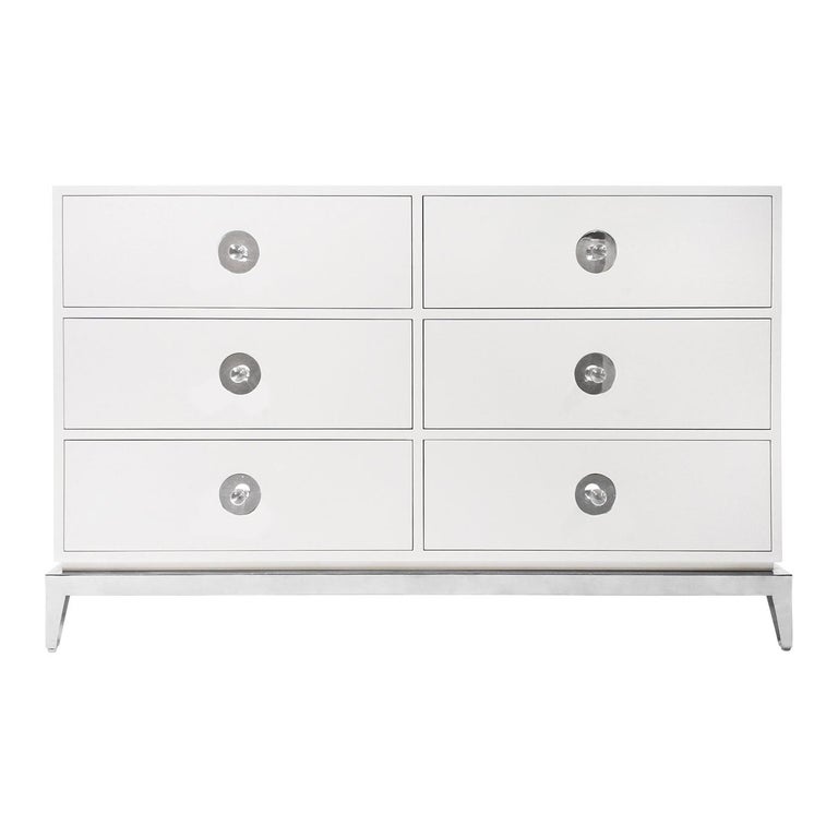Channing White Lacquer Dresser For Sale At 1stdibs