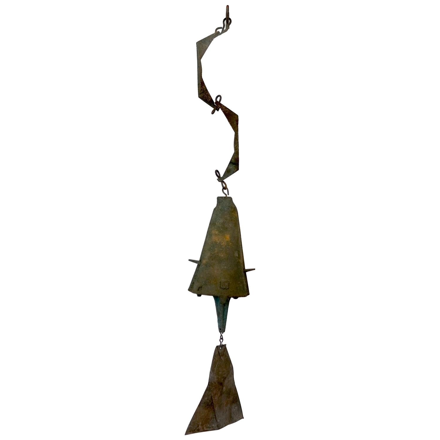 Bronze Wind Chime by Paolo Soleri Cosanti For Sale