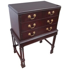 Diminutive Chest on Stand in the Regency Style