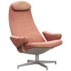 Contourett Roto Swivel Chair by Alf Svensson for DUX, Sweden, 1960s