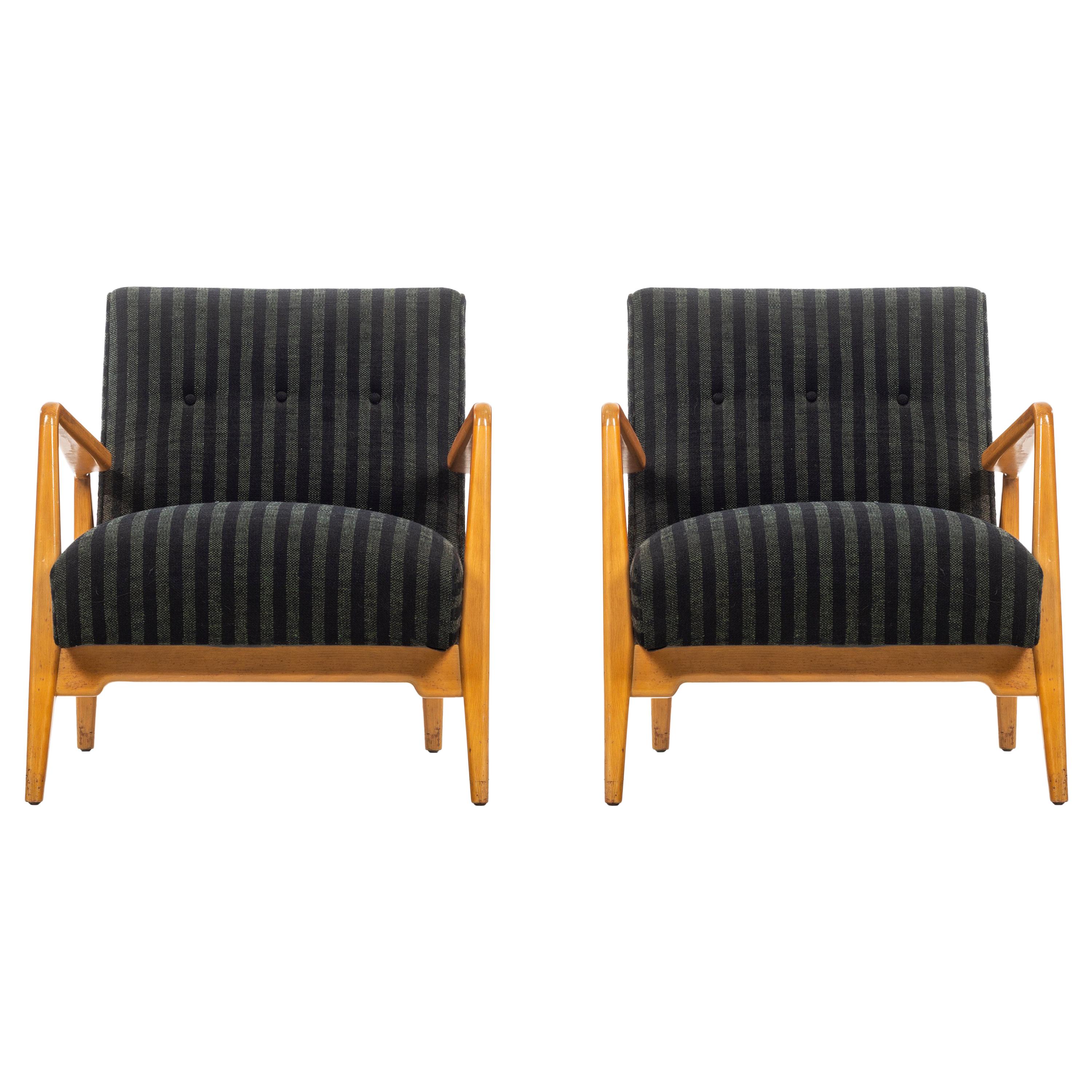 Jens Risom Lounge Chairs