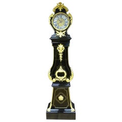 Louis XV Gilted Bronze Original Movement by Antoine Pelletier Floor Clock