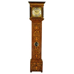 Exception Marquetry Longcase Tall Case Clock, Christopher Gould, London