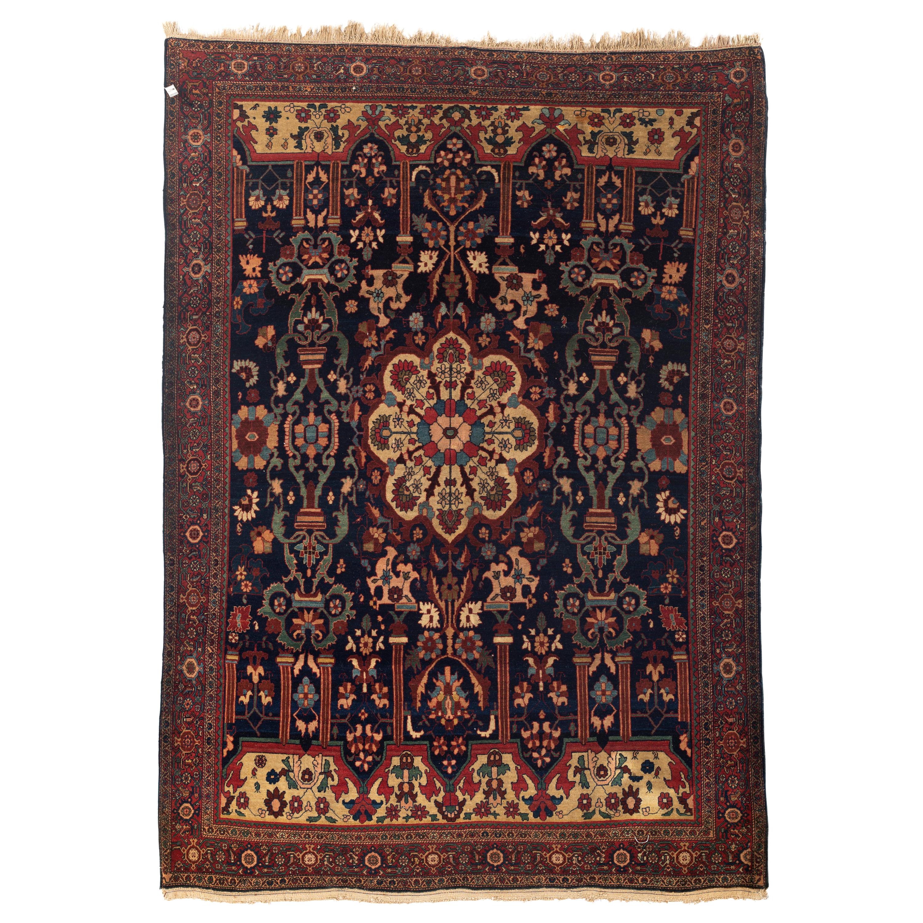 Antique Farahan Sarouk Rug, circa 1880 For Sale