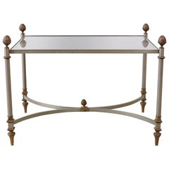 French Maison Baguès Style Bronze Metal Cocktail Table