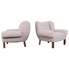 Pair of Lounge Chairs by Paul Laszlo for Herman Miller