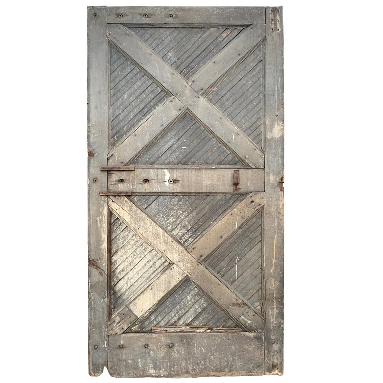 Monumental 19th Century American Barn Door For Sale At 1stdibs