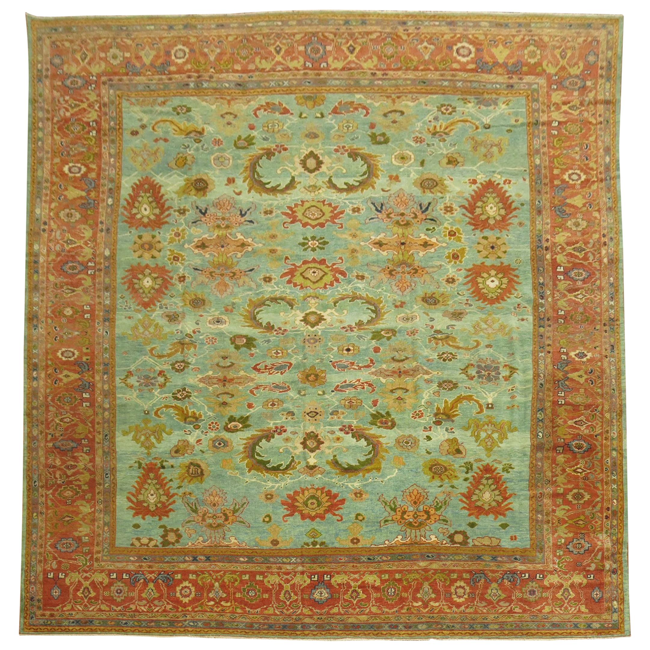 Antique Persian Sultanabad Carpet