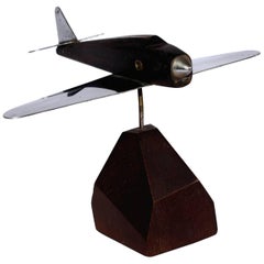 Art Deco Modellflugzeug Briefbeschwerer